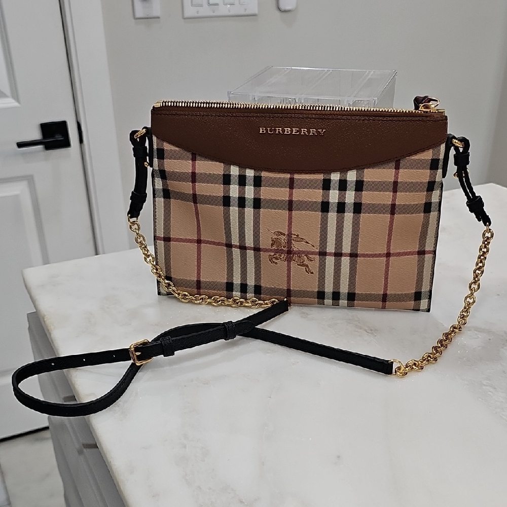 Burberry Tan and Brown Women's Bag